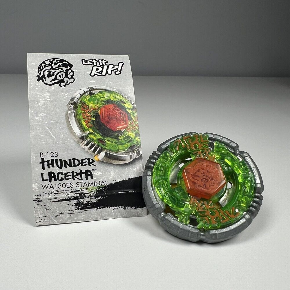 Thunder Lacerta WA130ES Beyblade Hasbro Metal Masters - With Card!